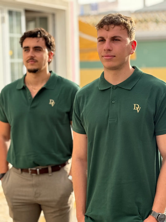 Danvari Essential Polo — Timeless Green