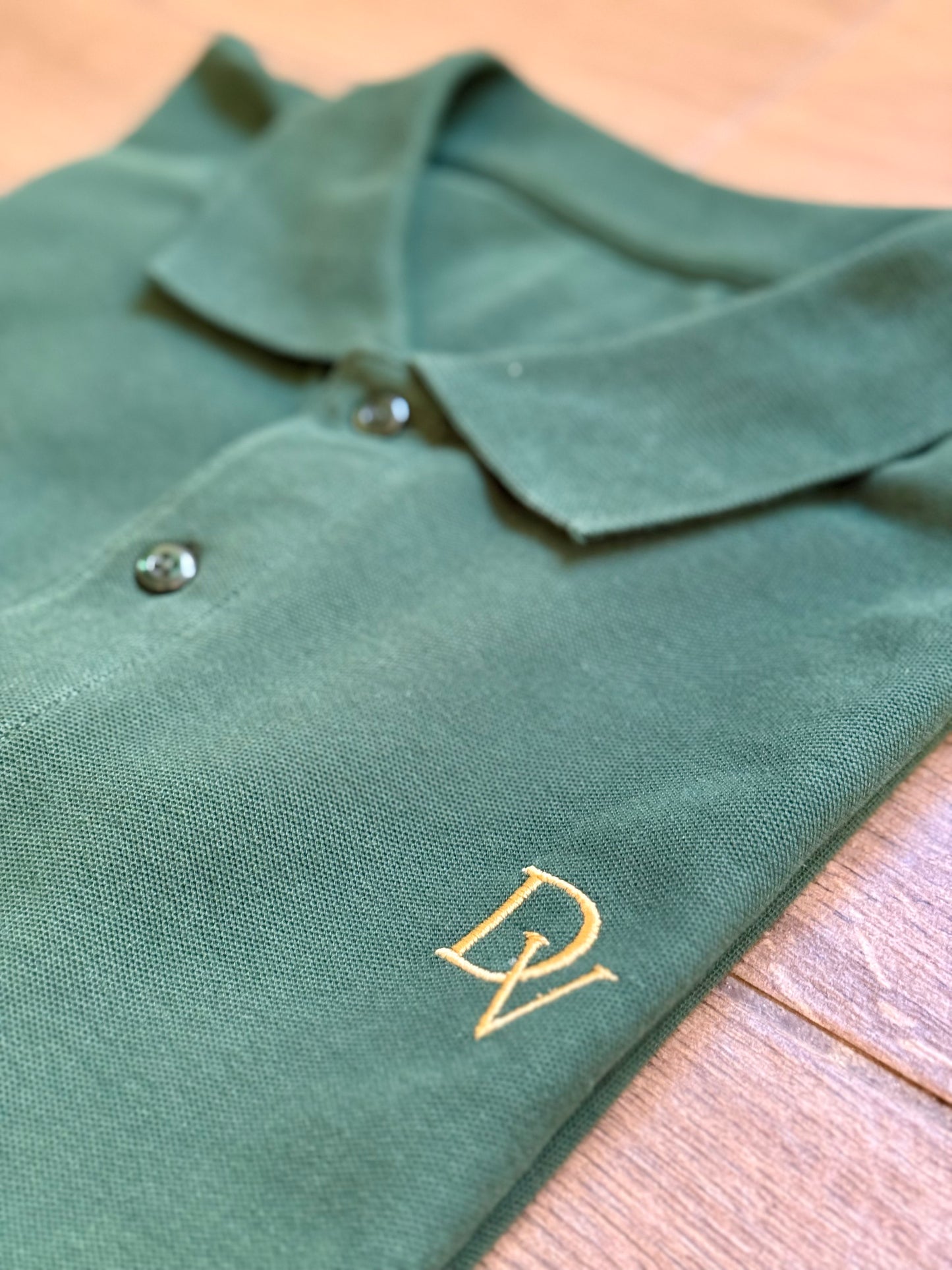 Danvari Essential Polo — Timeless Green