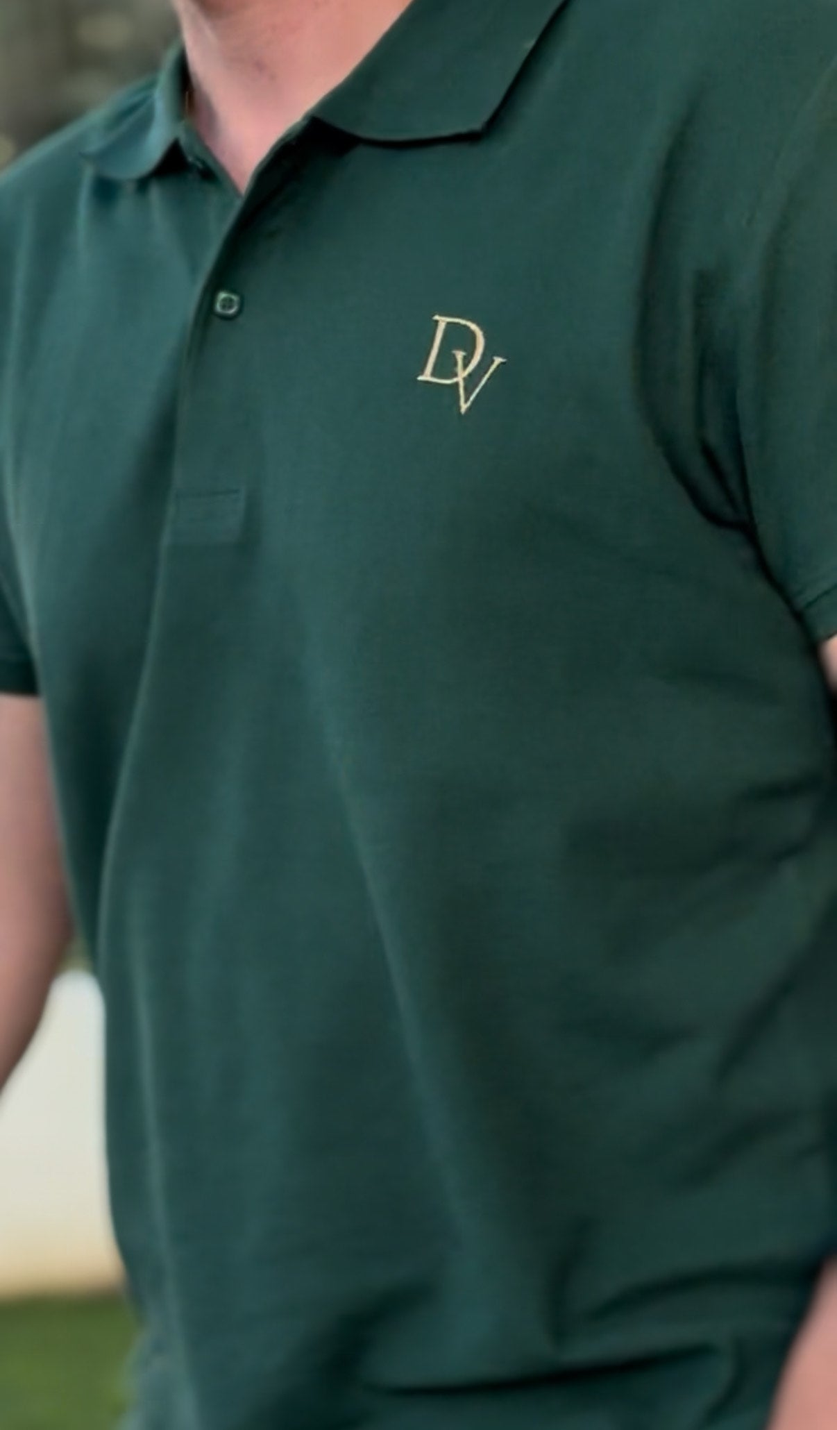 Danvari Essential Polo — Timeless Green